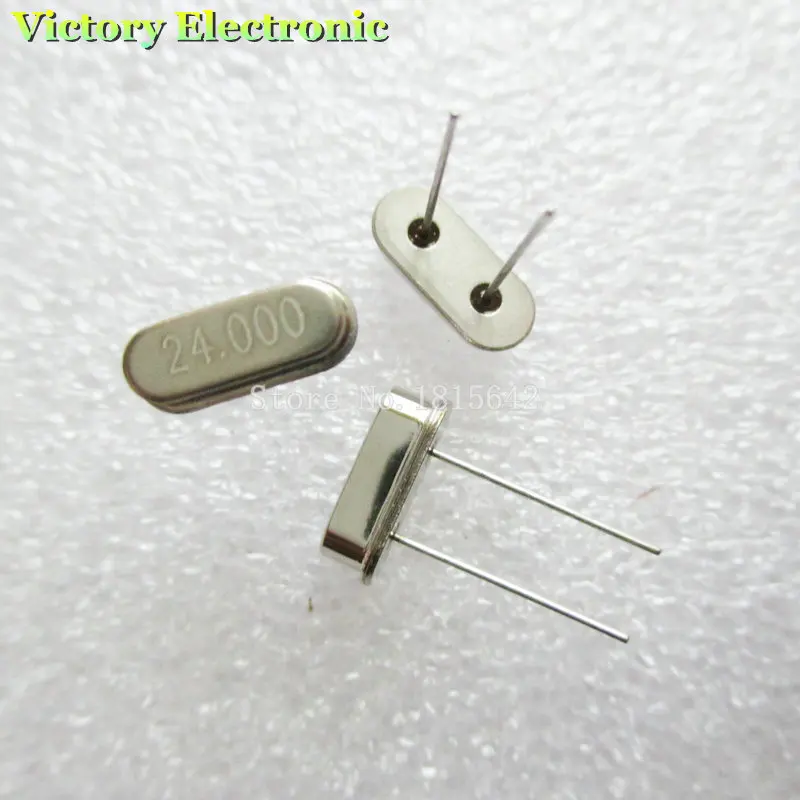 10 шт./лот кристаллический осциллятор Кристаллический Резонатор 24 МГц м 000 49 с