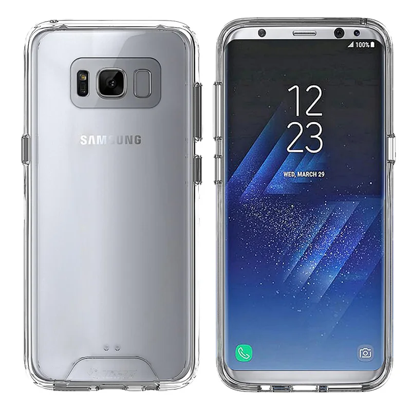 TOIKO Chiron Прозрачный чехол для Samsung Galaxy S8 Plus ударопрочный Прозрачный чехол для телефона Аксессуары Защитный Гибридный чехол из ТПУ