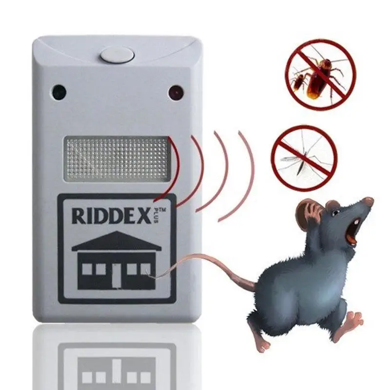 Ультразвуковой грызун abwehr AP riddex plus для защиты от вредителей дома, вилка стандарта ЕС и США