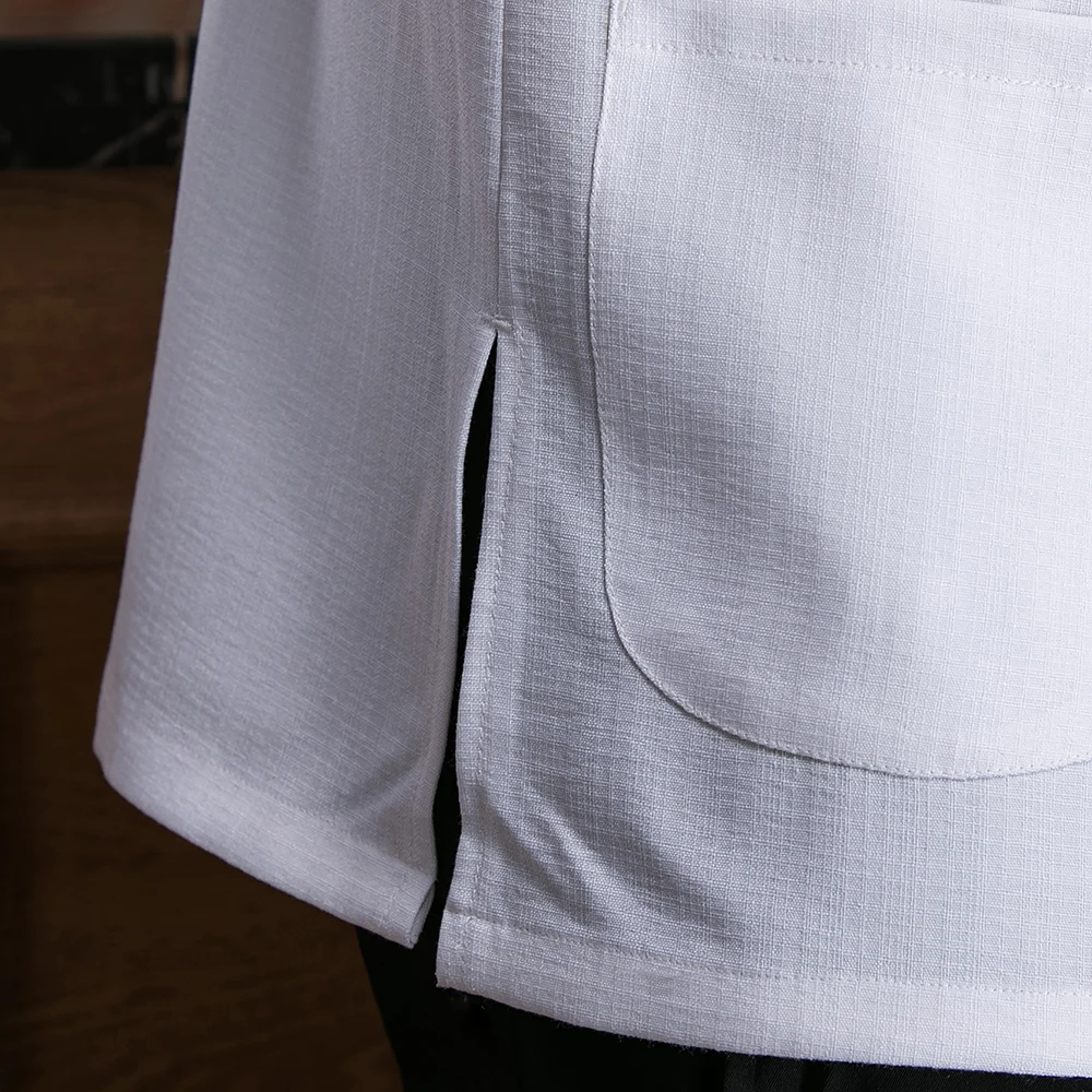 2019 New short Sleeve Chef Jacket Breathable Coffee Bar Uniform For Man hotel uniform chef jacket shirt men mixcubic | Тематическая