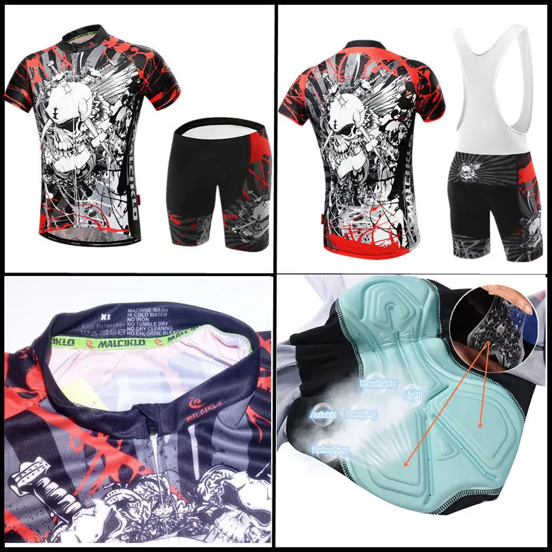Malciklo комплекты для велоспорта мужчин набор Джерси 2018 Maillot Ropa Ciclismo спортивные