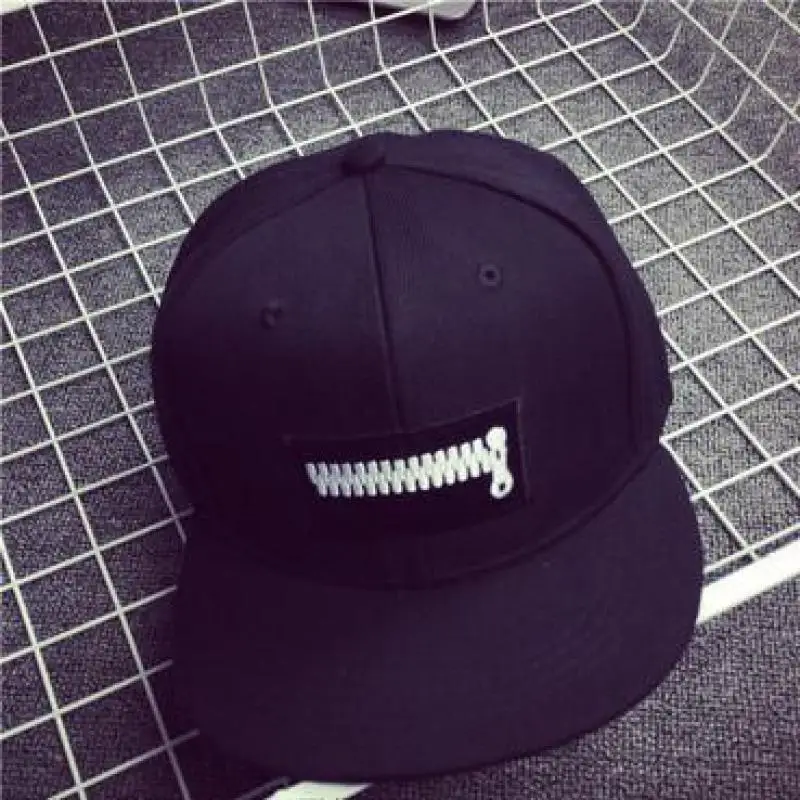 YOCCAS New Personalized Color Slide Hat Men And Women Street Chain Embroidery Baseball Cap Fashion Casquette adult casual | Аксессуары