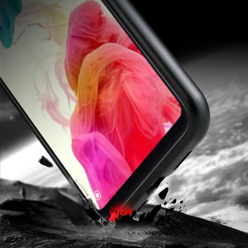 Магнитный адсорбционный чехол для телефона Xiaomi Redmi Note 5 Алюминиевый