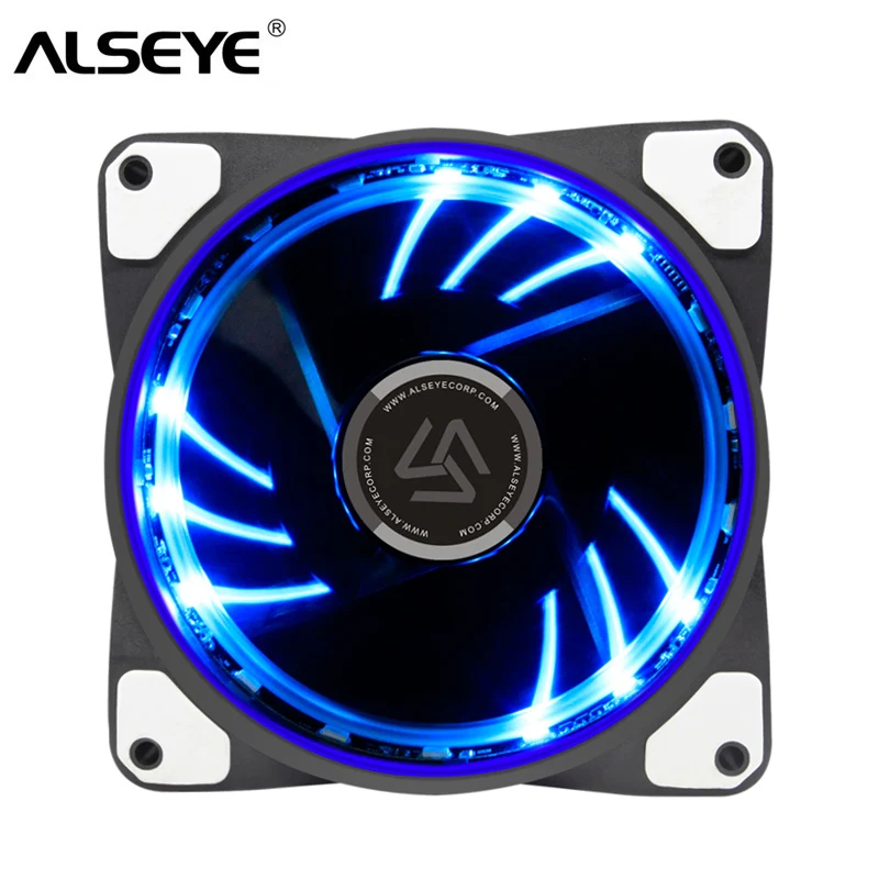 ALSEYE вентилятор для компьютера RGB куллер DC 12 В 120 мм вентиляторы светодиодный Multilight