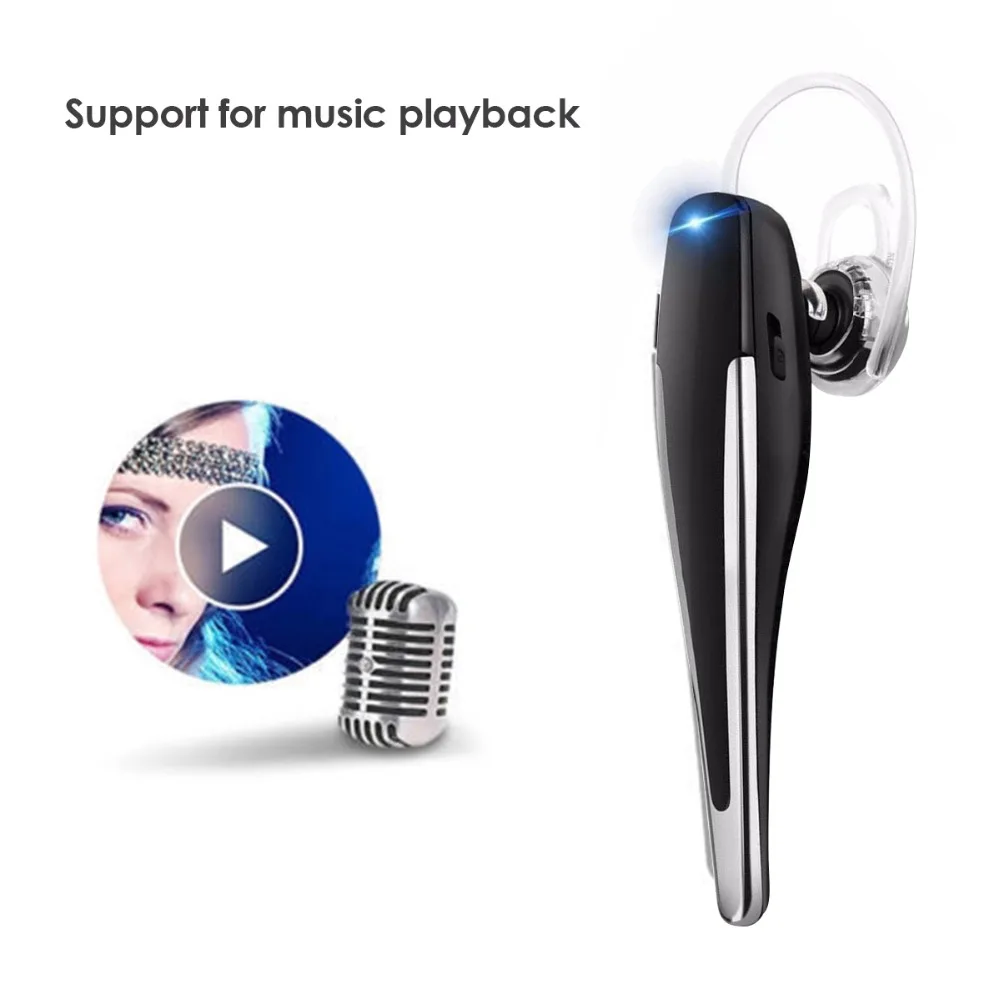 SOONHUA Универсальные Bluetooth беспроводные наушники HiFi стерео музыкальные спортивные