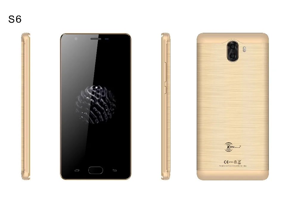 KXD KENXINDA S6 2 ГБ + 16 Android 4G LTE мобильный телефон 5 0 ''MTK6737 четырехъядерный 3500 мАч 8MP 13MP