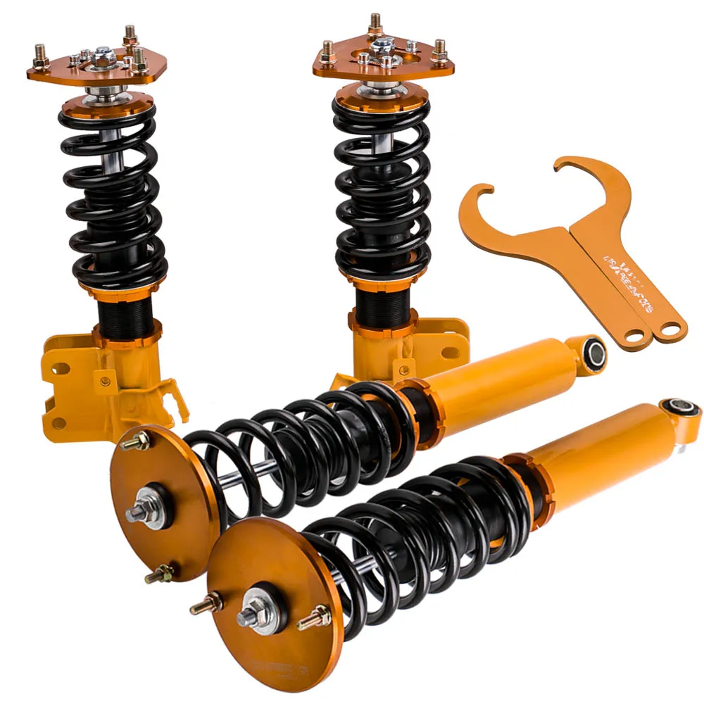 Полный Coilover Spring Shock набор распорок для Nissan S14 200SX 240SX 94 98 амортизационные стойки
