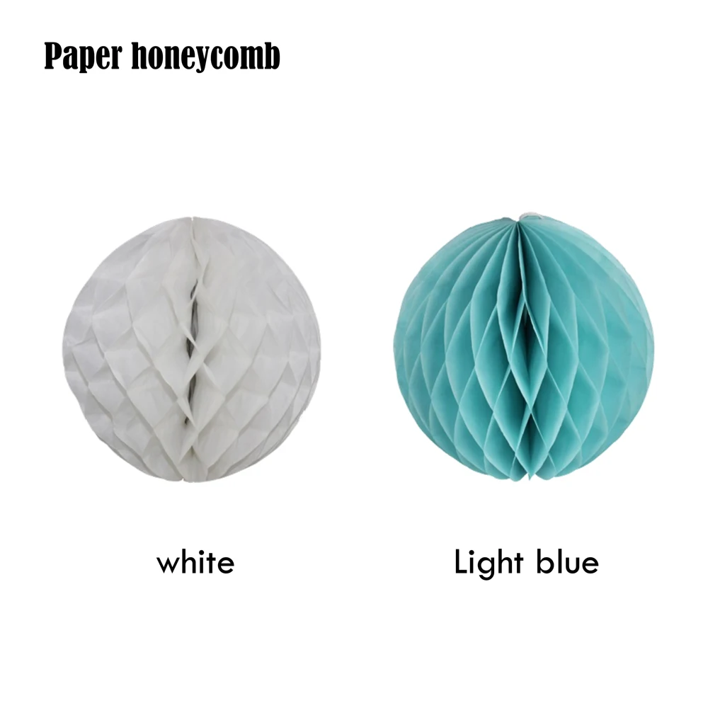 Хит продаж 8 шт. набор Тиффани бумажные поделки помпон тканевый белый круглые