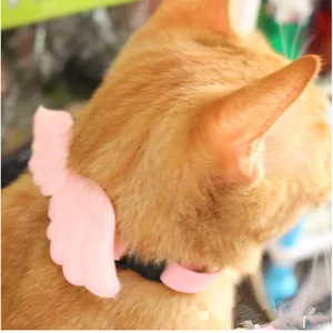 Стильный ошейник Angel Wings для домашних питомцев, шарф для собак, классические банданы для маленьких собак, регулируемые для собак и кошек