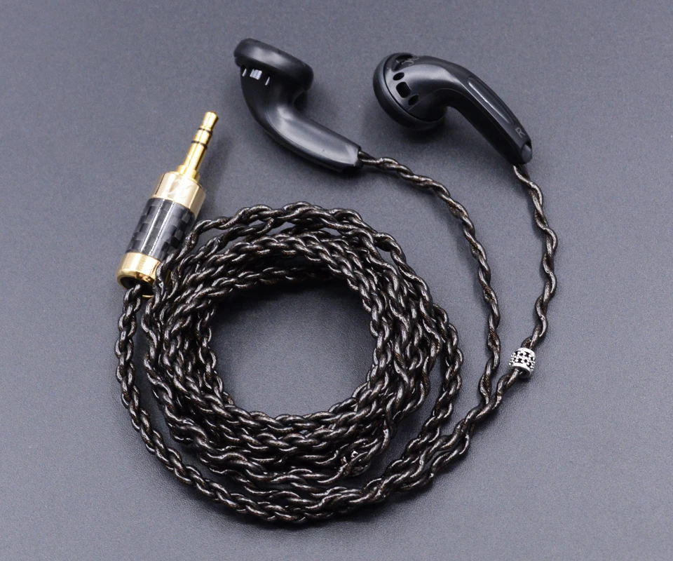 Hot NiceHCK K's Earphone 500 ohm Balanced High Impedance In Ear Earbud Flat Head Plug Earplugs Kill Monk | Электроника