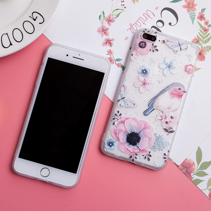 Чехол для iPhone X XR 11 Pro Max 7 8 Plus 5 6 6S чехол из ТПУ с цветами Samsung Galaxy Note 10 S10 A3 A5 A7 J7 J3 J5 2016