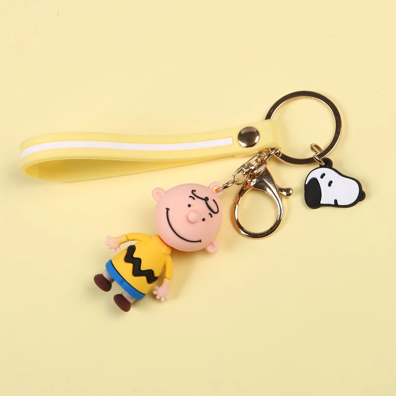 Новинка 2019 милый брелок с мультипликационным принтом Charlie Brown для дам креативная Автомобильная сумка