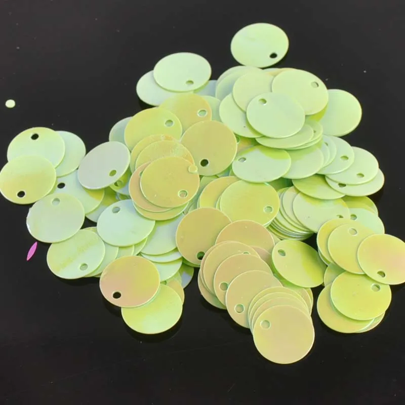 700 шт/23g 11 AB цвета круглые Блестки для рукоделия и шитья скрапбукинга lentejuelas 10 мм