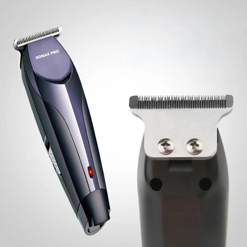 Электрическая машинка для стрижки волос Sonax Pro портативный триммер бороды бритва