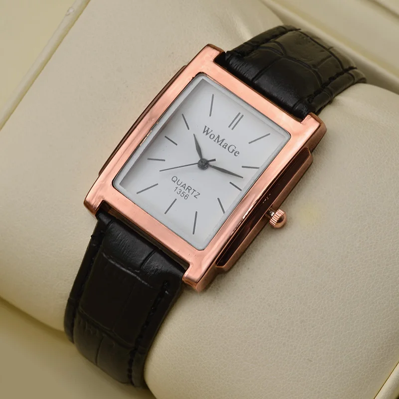Женские роскошные часы от ведущего бренда reloj mujer из розового золота, женские часы с кожаным ремешком, наручные часы, женские часы