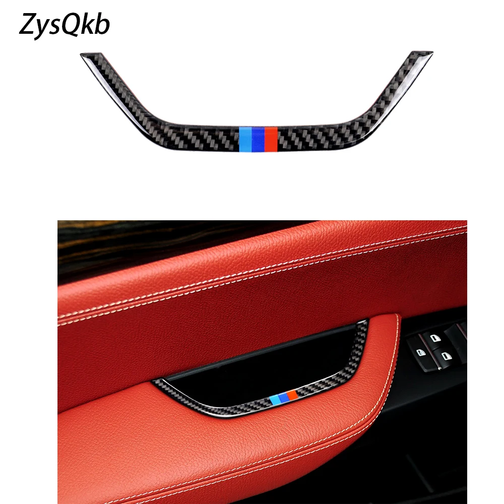 Для BMW F25 F26 внутренняя карбоновая дверь автомобиля подлокотник коробка для