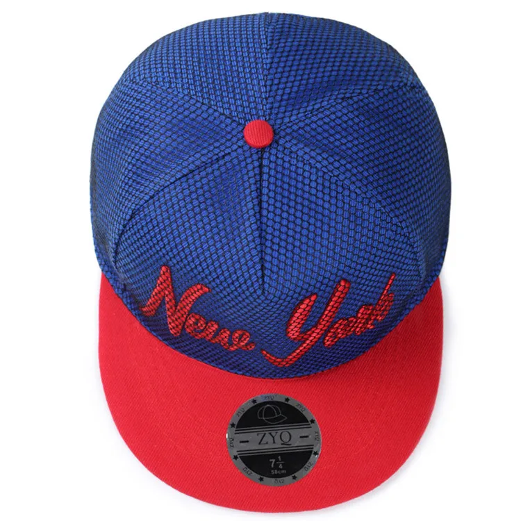 Корейский стиль Нью Йорк Вышивка бейсболки gorras Планас Хип хоп шапки для женщин и