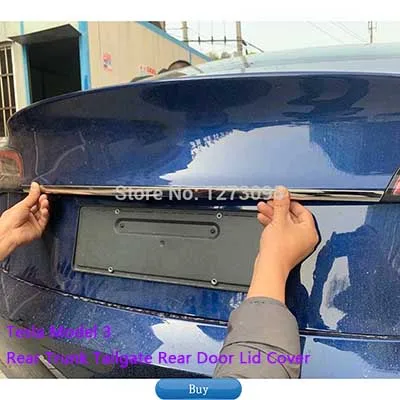 Для Tesla модель 3 Нержавеющая интерьерная Накладка на порог, защитная накладка на педаль, аксессуары для автомобиля