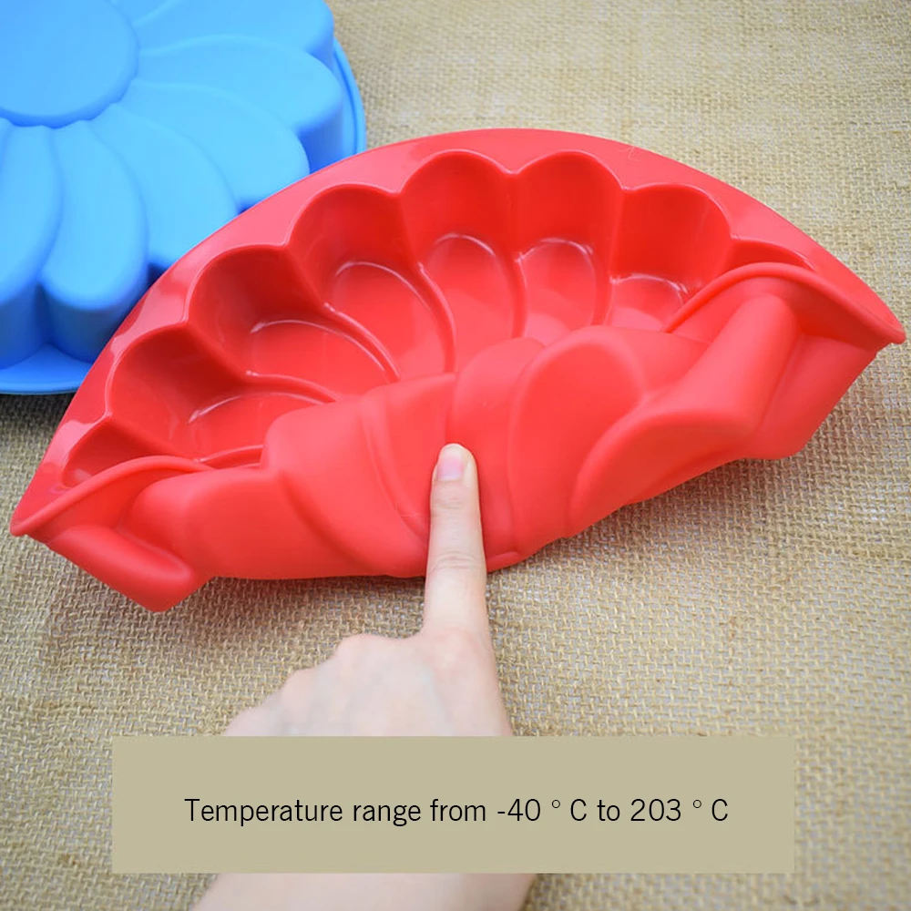 3d-формы для помадки силиконовые формы тортов в форме подсолнуха выпечки DIY
