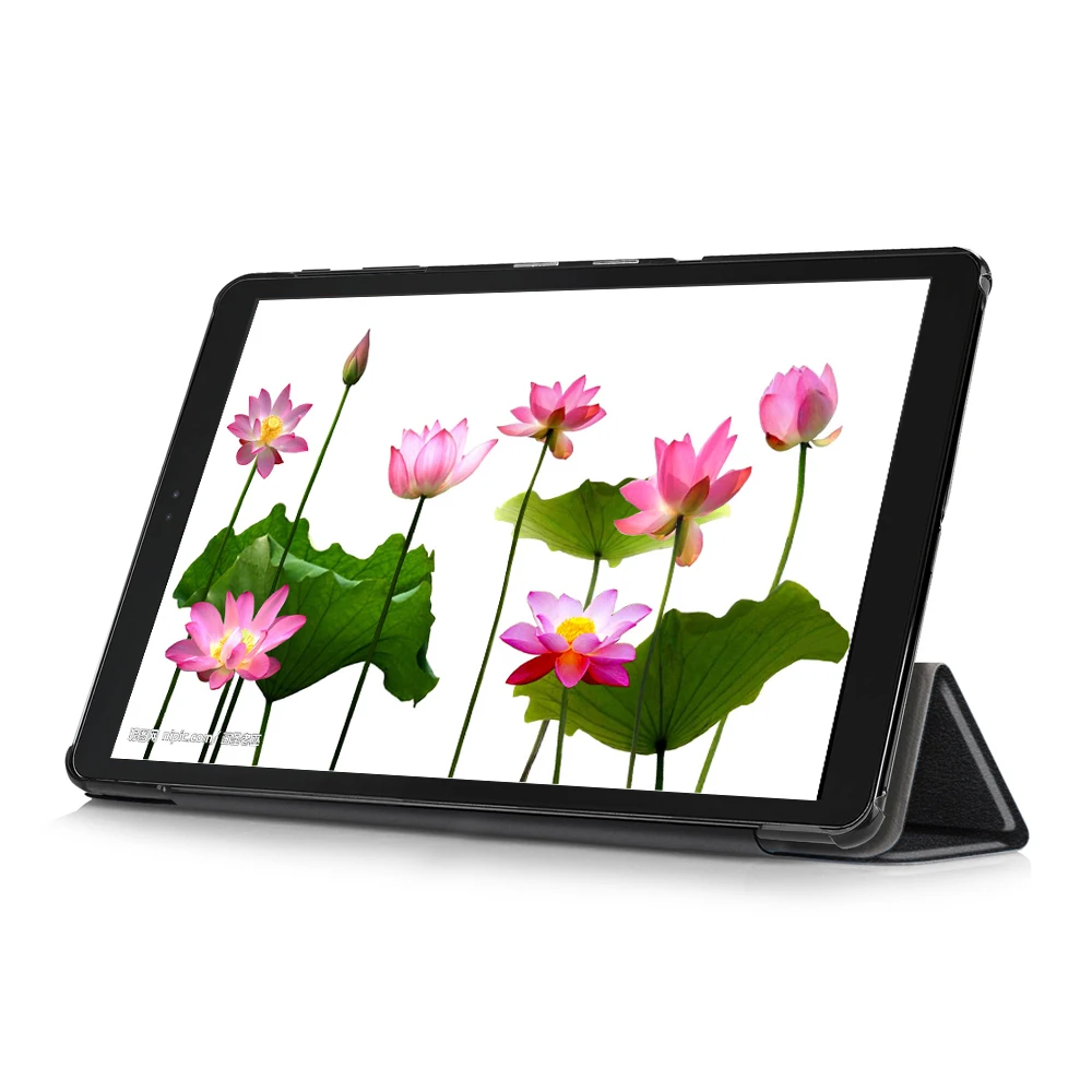Тонкий умный чехол для Samsung Galaxy Tab A 10 5 дюйма 2018 из искусственной кожи планшета на