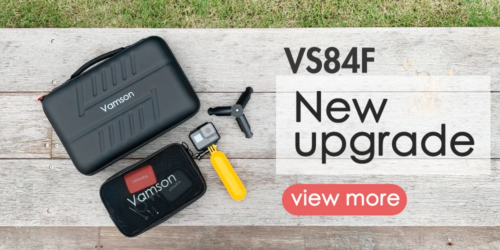 Vamson для Gopro аксессуары Floaty Bobber ручной монопод ручка селфи палка для Go Pro Hero 7 6 5 для Dji Action 4K VP418