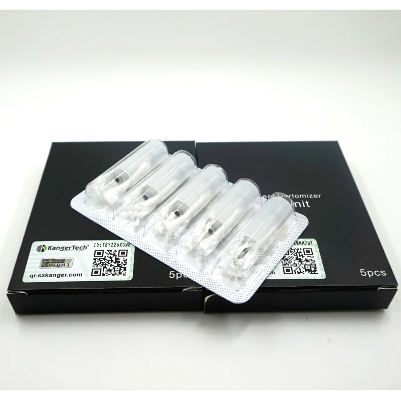 10PCS Kanger T2 Coil electronic cigarette coil head 1.8ohm 2.2ohm 2.5ohm Kangertech Heating core for Atomizer | Электроника