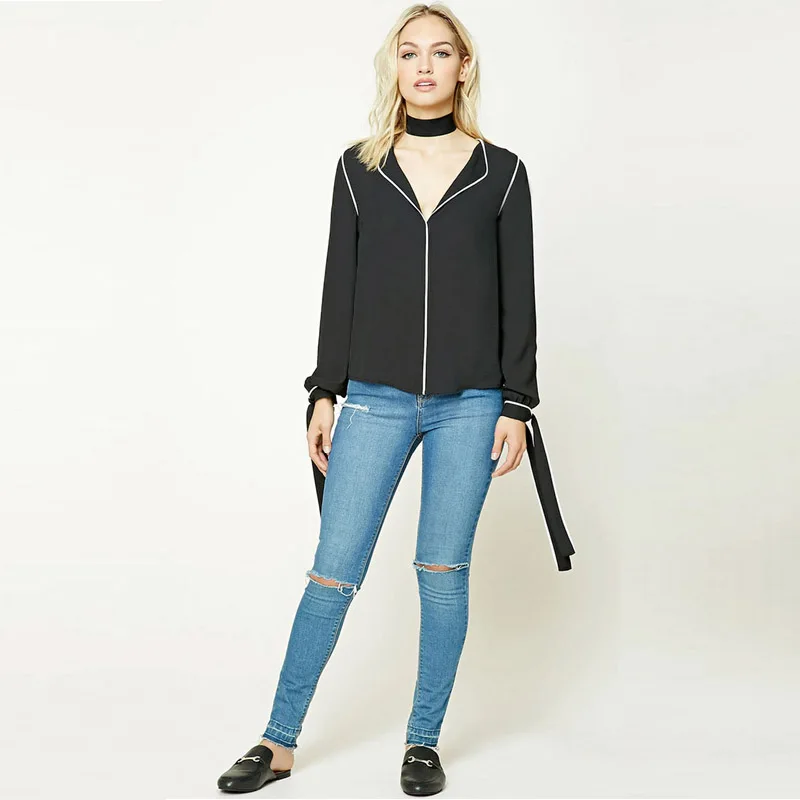 Шифоновые топы размера плюс 6XL 5XL XXXXL винтажная черная блузка весна лето 2019