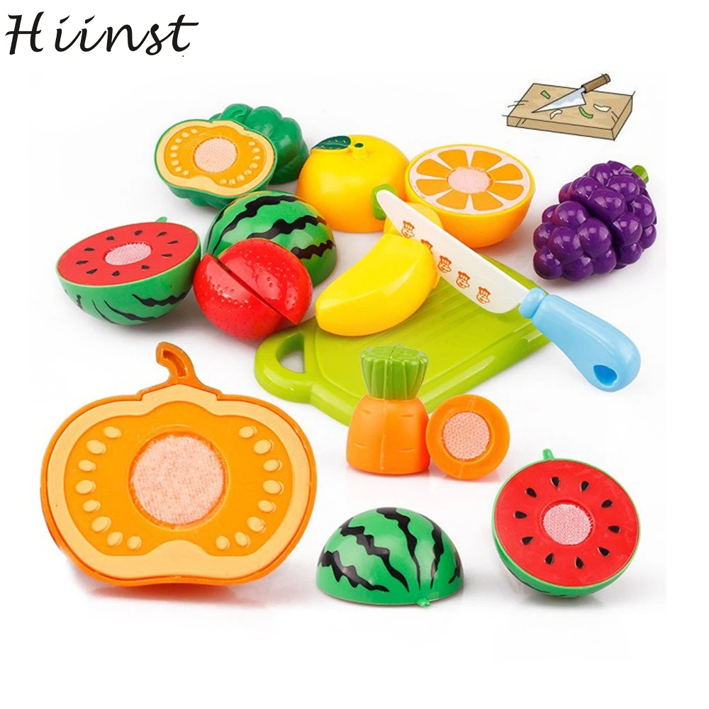 HIINST play food 2017 20 шт резка фруктов овощей ролевые игры дети Дети Развивающие игрушки