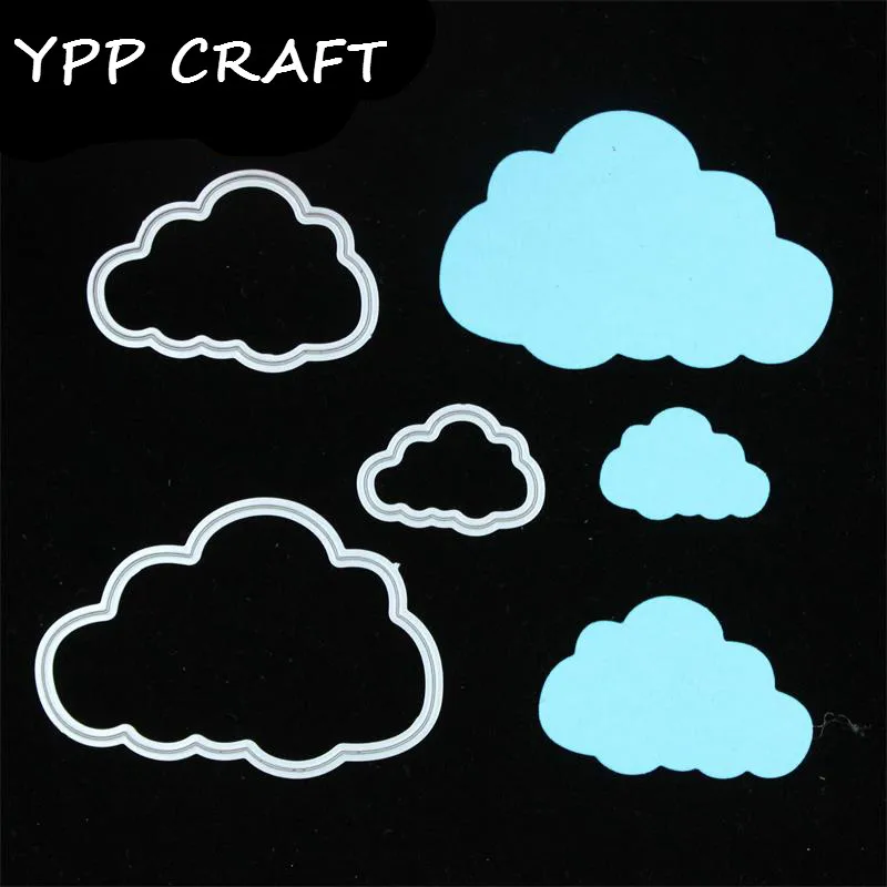 YPP CRAFT 3 шт. трафареты для вырезания облаков сделай сам Скрапбукинг/фотоальбом