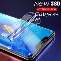 screen protector on the for huawei p30 p mate 20 30 40 lite pro honor 20 20pro 20i 10 lite 19 new 38d curved soft hydrogel film