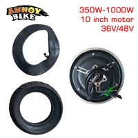 10 inch 36v48v 350w 1000w motor vacuum tire conversion kit electric scooter tx motor parts modified diy wheel brushless ly motor