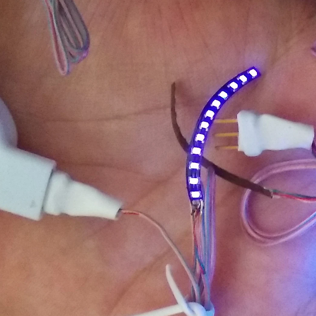 1 пара светодиодных ресниц ресницы для век накладные унисекс со светодиодной