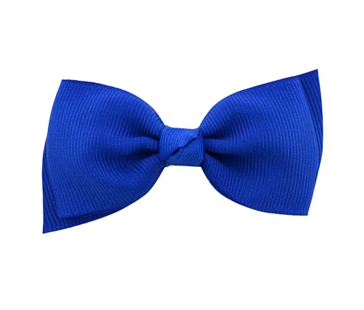 20pcs/lot 3 Inch Mix Color Popular cute Bow Grosgrain Children Hairpins Hair Accessory Infant Cute Clips Girls headdress A97 | Детская