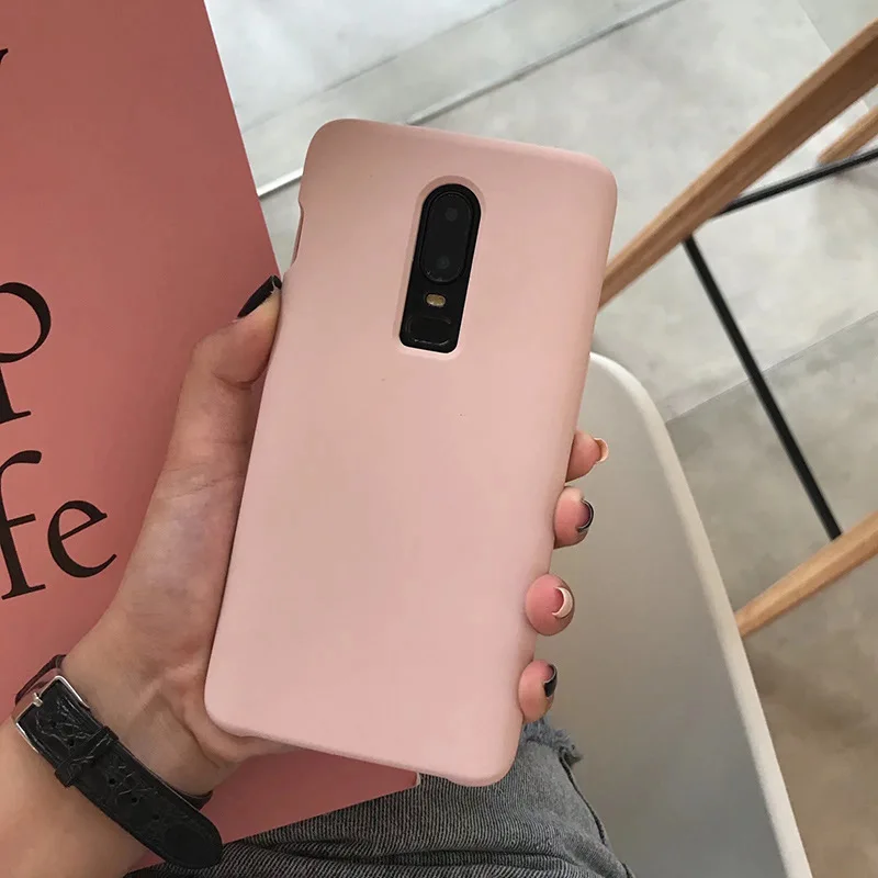 Матовый чехол ярких цветов для OnePlus 7 Pro 6T 6 One Plus бампер|Бамперы| |