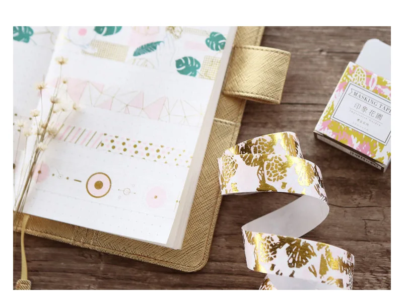 10-30 мм* 5 м Kawaii милые золотые соты васи ленты DIY Скрапбукинг Маскировочные ленты школьные принадлежности список дневник пуля журнал sl1223