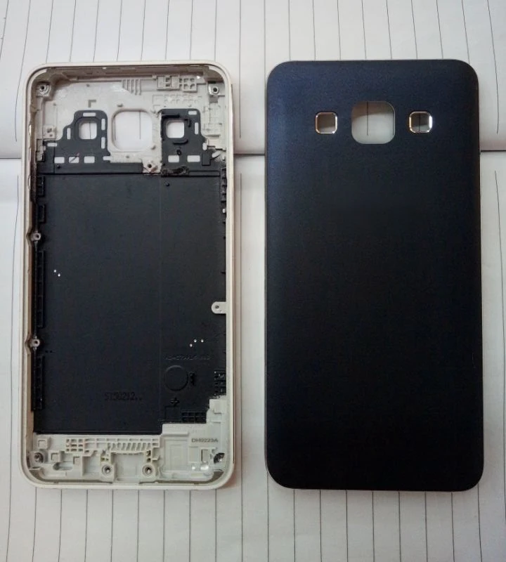 Корпус передней средней рамки корпуса + Крышка батарейного отсека + клей + комплекты для Samsung Galaxy A3 A300X A300 A300H A300F A300FU