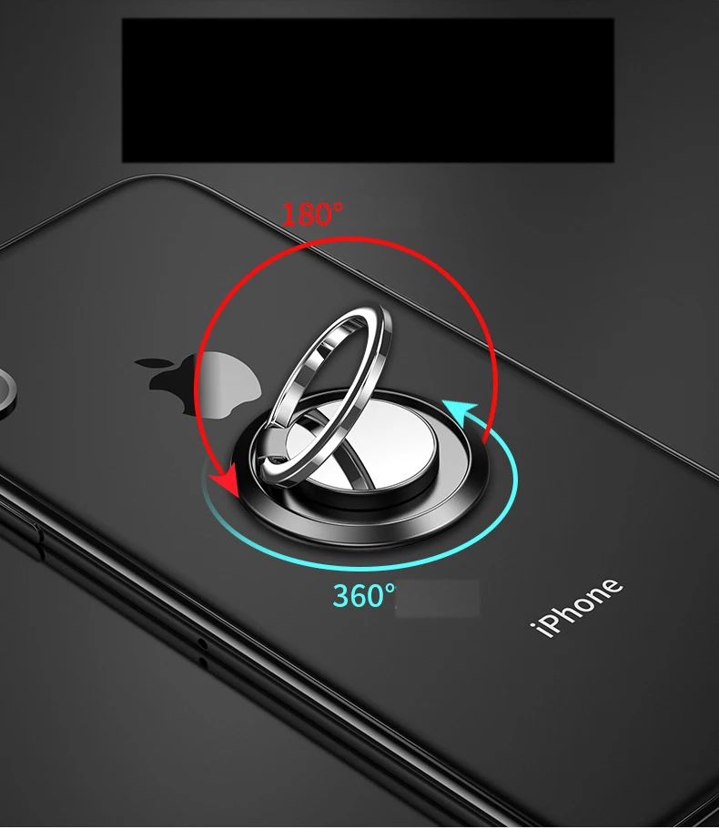 Магнитный автомобильный держатель-кольцо для Xiaomi Mi A3 Note 10, новое кольцо-держатель для Oneplus 7T Pro 7 6 t, металлическое кольцо-держатель