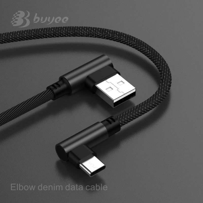 Usb type C 90 градусов быстрая зарядка usb c кабель для передачи данных зарядное