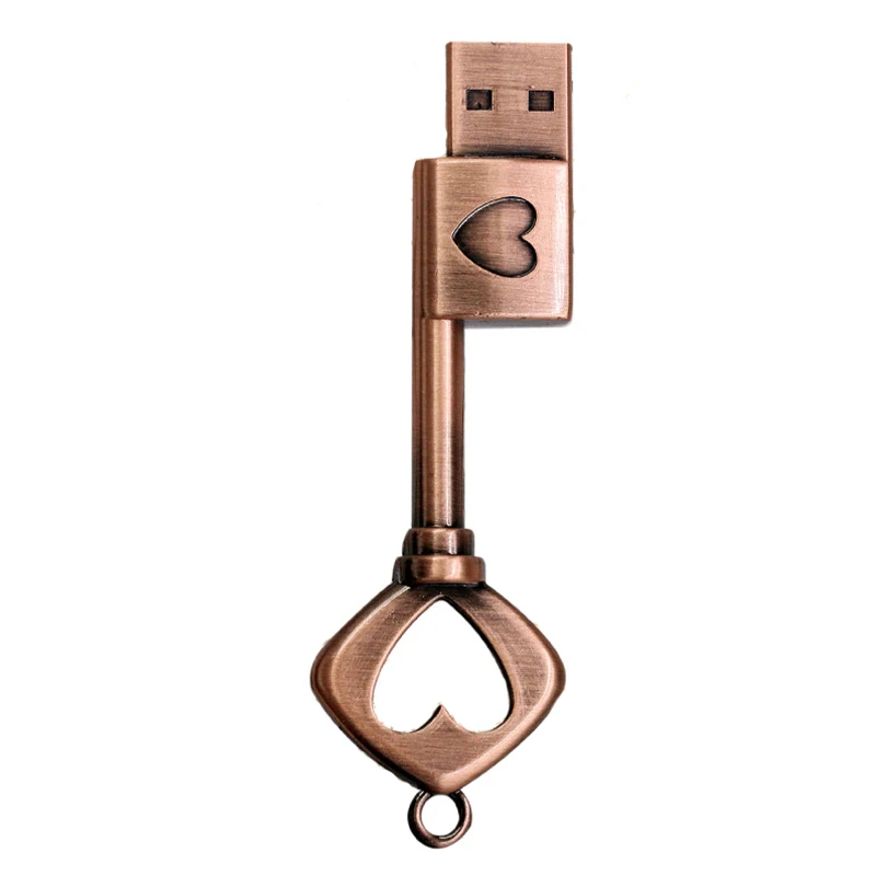 Usb флеш накопитель 8 ГБ 16 32 64 4 Подарочный креативный металлический Pendrive диск в