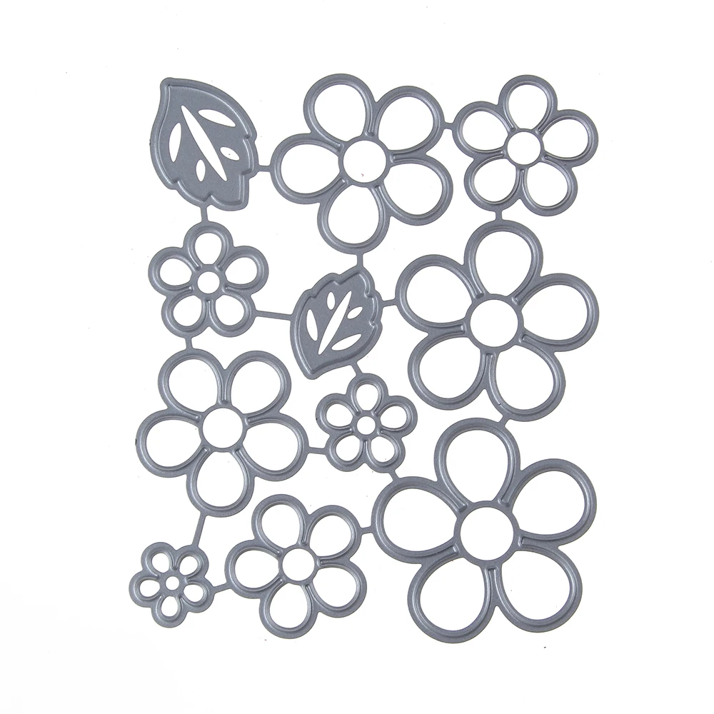 Adv one Цветочные штампы из углеродистой стали для скрапбукинга вырезания