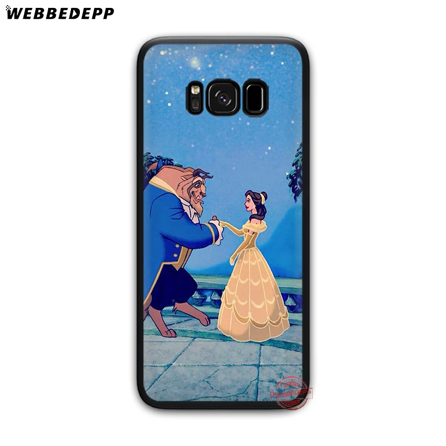 WEBBEDEPP Beauty And The Beast Soft Case for Samsung A6 A7 A8 A9 J6 2018 S6 S7 S8 S9 S10E S20 Ultra Note 8 9 10 Lite Plus | Мобильные