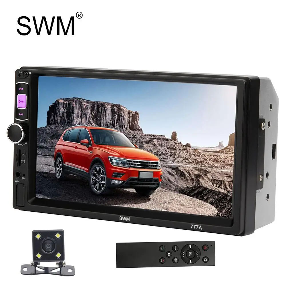 SWM 2 Din Автомобильная магнитола 7 &quot 2din зеркальная связь автомобильная аудио