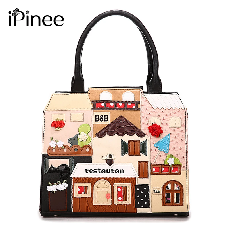 IPinee высококачественная повседневная Сумочка женская сумка из искусственной