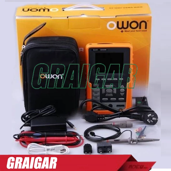 Owin HDS1021M цифровой осциллограф DSO 1 канал 20 МГц Scopemeter 100 MSa/s|oscilloscope dso|owon hds1021mstorage
