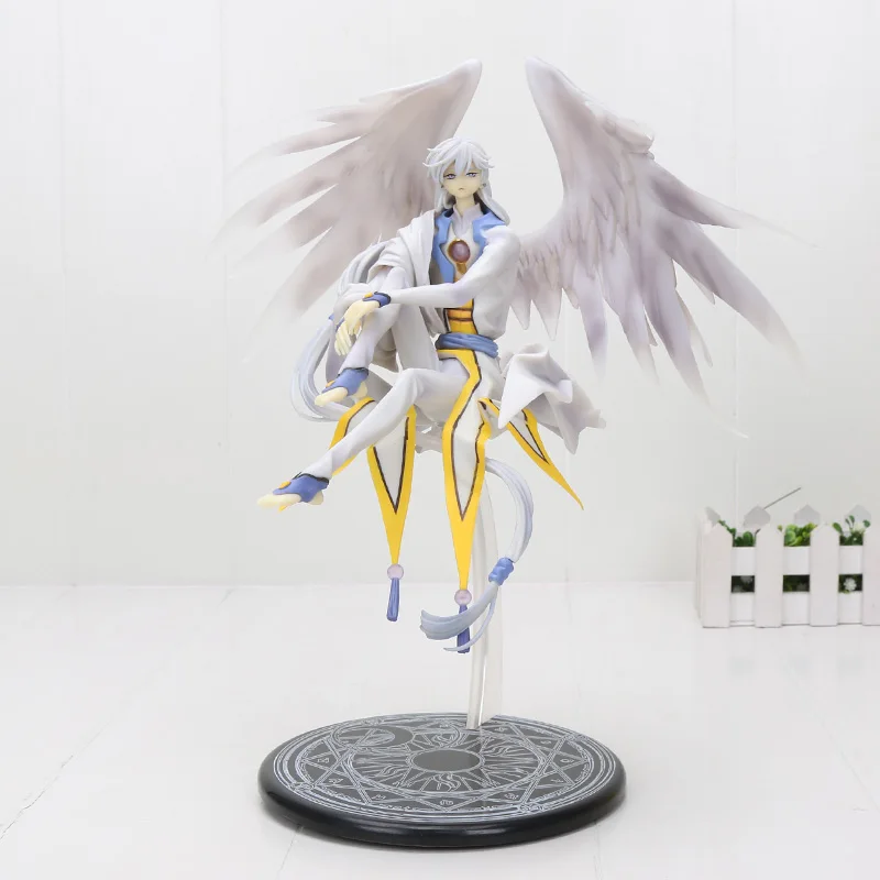 Cardcaptor Sakura Figure Clear Card Kinomoto Sakura с волшебной палочкой Cardcaptor ПВХ Фигурки игрушки Brinquedos 16 см - Цвет: white no box