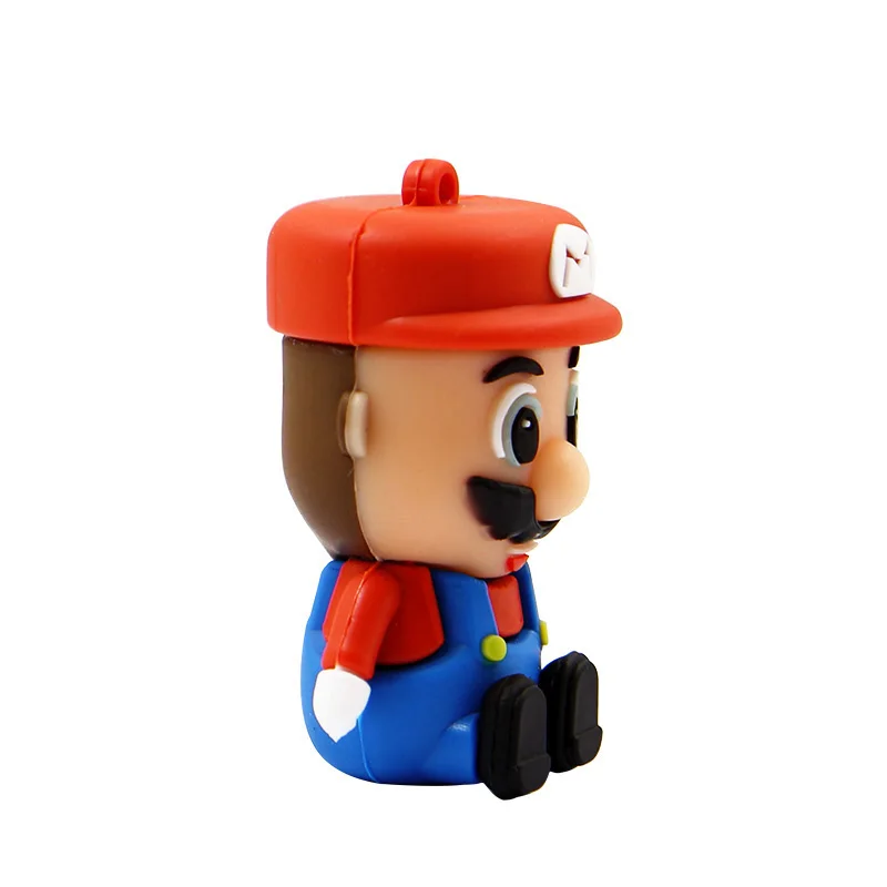 Мультяшный флеш накопитель Super Mario U disk 64 Гб Забавный Usb 32 16 карта памяти 8 ГБ 4