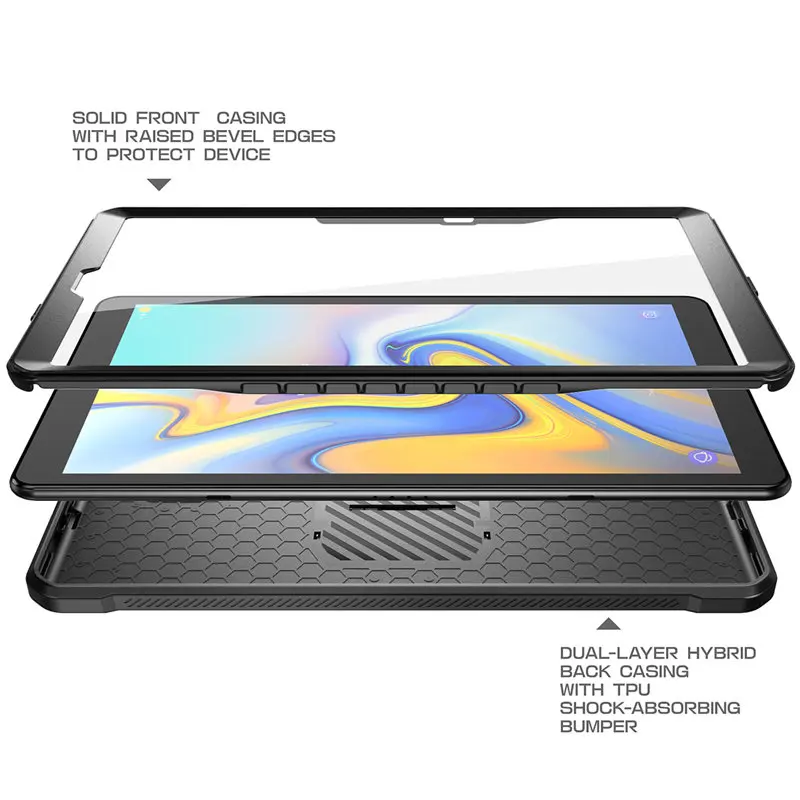 SUP чехол для samsung Galaxy Tab A чехол 10," SM-T590/T595/T597 UB Pro Прочный чехол со встроенной защитной пленкой