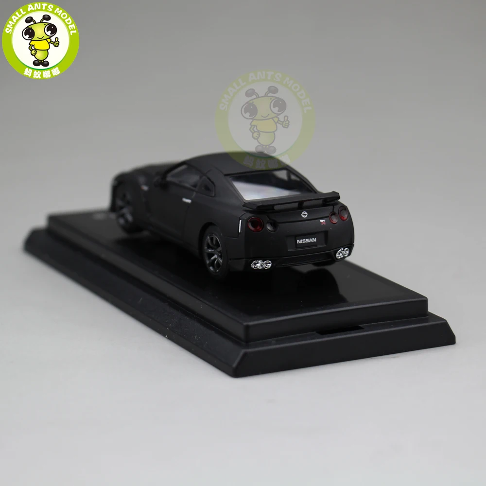 1/64 AE86 86 GT Nissan гоночный спортивный автомобиль литья под давлением металлическая модель автомобиля игрушка в подарок коллекция хобби - Цвет: GTR Matte Black