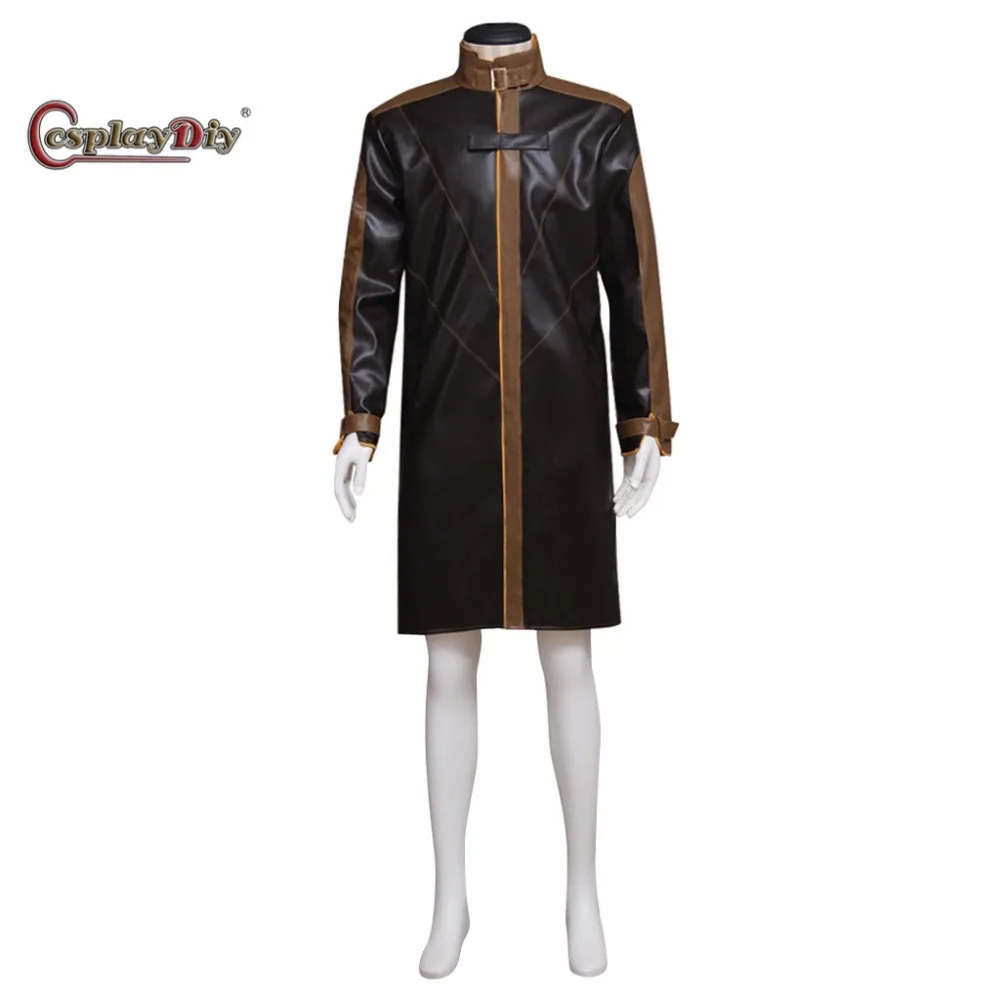 Cosplaydiy игровые часы собак Aiden Pearce ветрозащитная куртка пальто + шляпа для взрослых