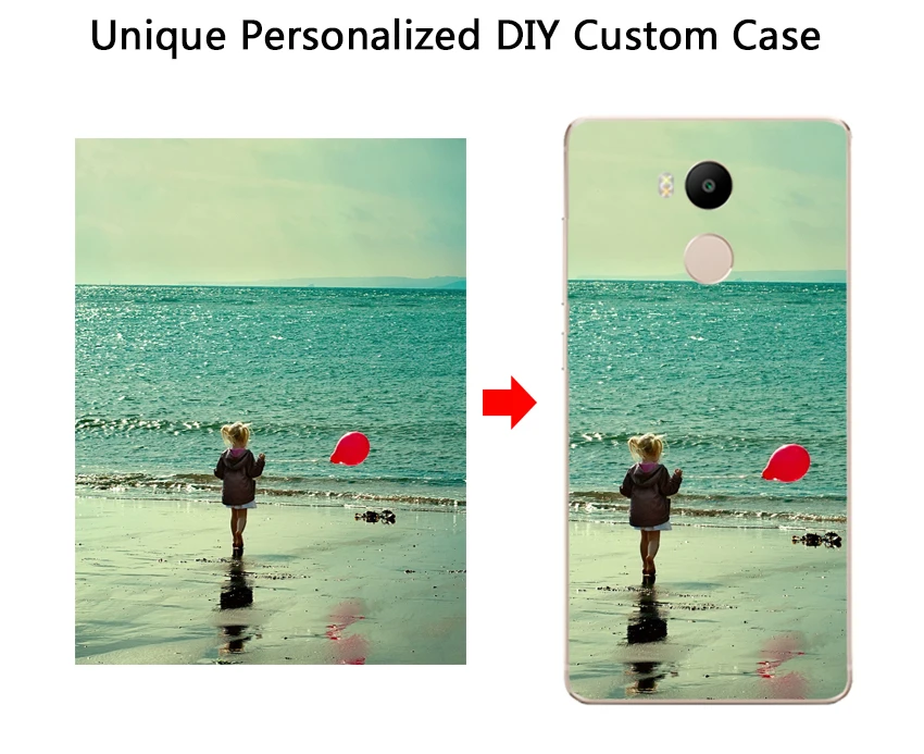 DREAMFOX Customized DIY Soft TPU Silicone Case Cover For Xiaomi Redmi Note 3 4 5 Plus 3S 4A 4X 5A Pro Global |